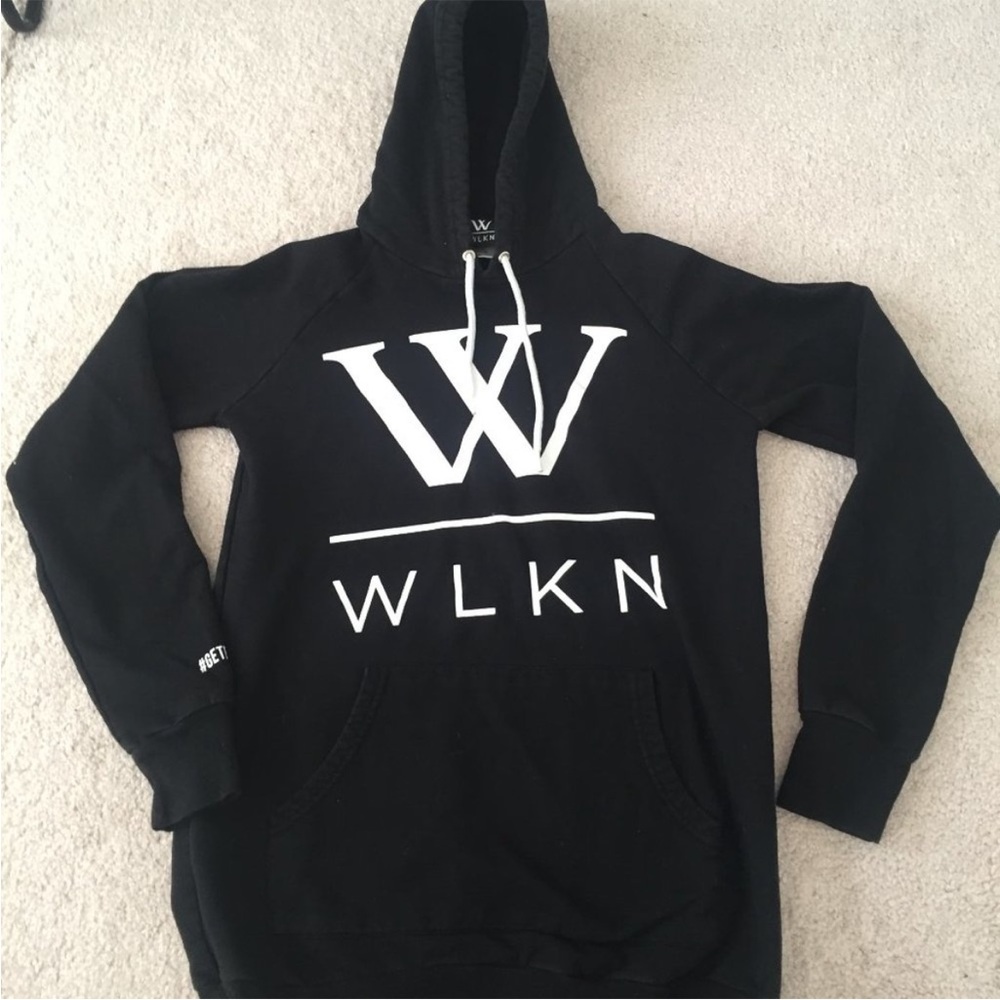 #005 Black Hoodie for Women